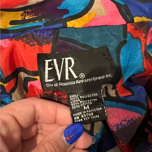 Colorful Women's Utility Jacket - Picture 3 of 3